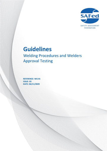 WG 1 Issue 03 - Guidelines – Welding – Procedures and welders – Guidelines on approval testing