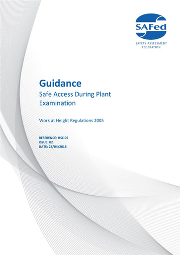 HSC 05 Issue 02 - Guidance – Safe access during plant examination