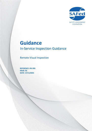 RVI 001 - Issue 2 - Guidelines – Remote Visual Inspection