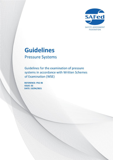 PSG06 Issue 02 - Guidelines – For the examination of pressure systems in accordance with Written Schemes of Examination (WSEs)