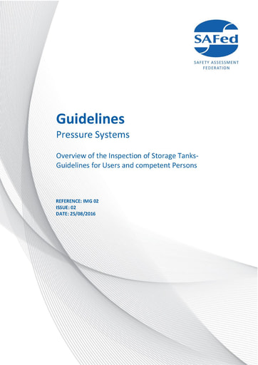 IMG02 Issue 02 - Overview of the Inspection of Storage Tanks – Guidelines for Users and competent Persons
