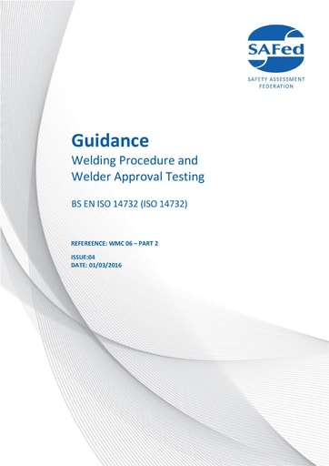 WMC 06 Pt 2 Issue 04 – BS EN ISO 14732 (ISO 14732)